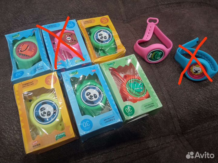 Браслет от комаров детский