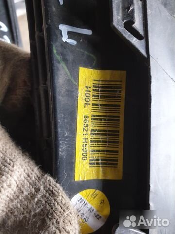 Накладка птф левая Hyundai Solaris 2