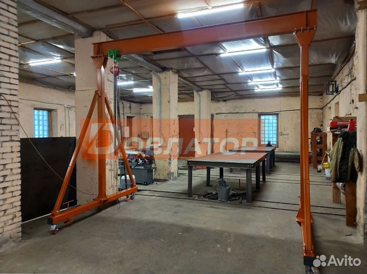 Кран козловой погрузочный усиленный мпу