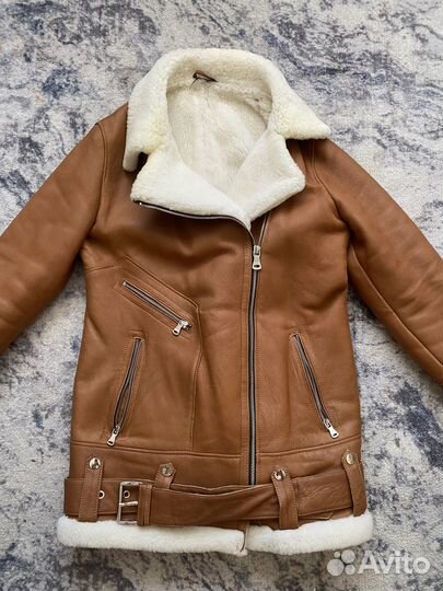 Дубленка натуральная женская