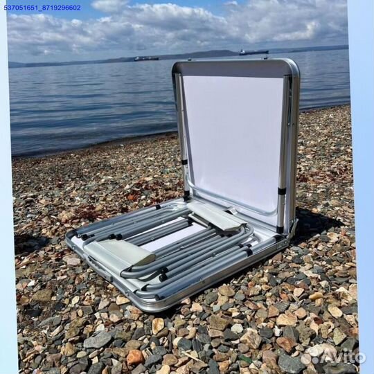 Стол +4 стула складной туристический (Арт.77425)