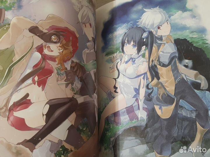 Артбук по аниме Durarara и Danmachi