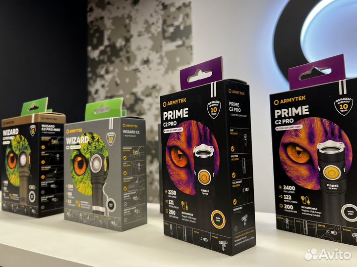 Фонари Armytek новые