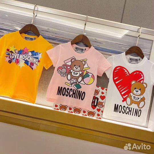 Футболка для девочки Moschino 110-140