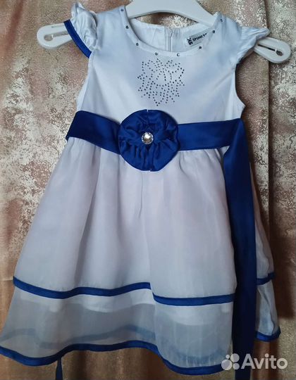 Платье на девочку 80