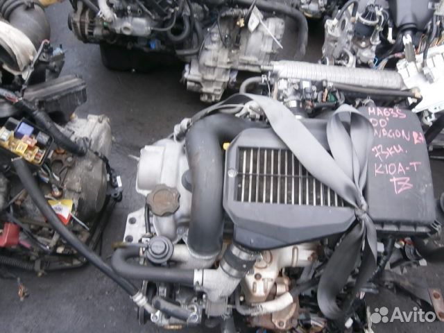Двигатель на Suzuki Wagon R Plus MA63S K10A-T