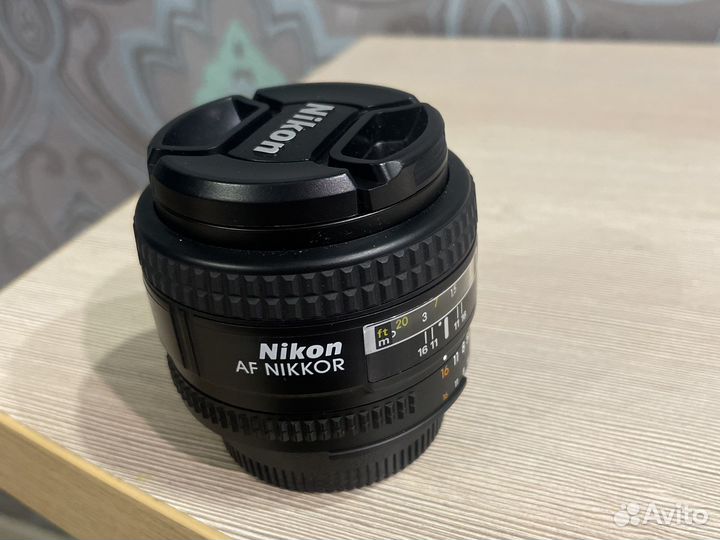 Объектив nikon 50mm f/1.4d af nikkor