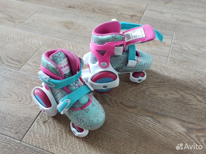 Роликовые коньки детские раздвижные