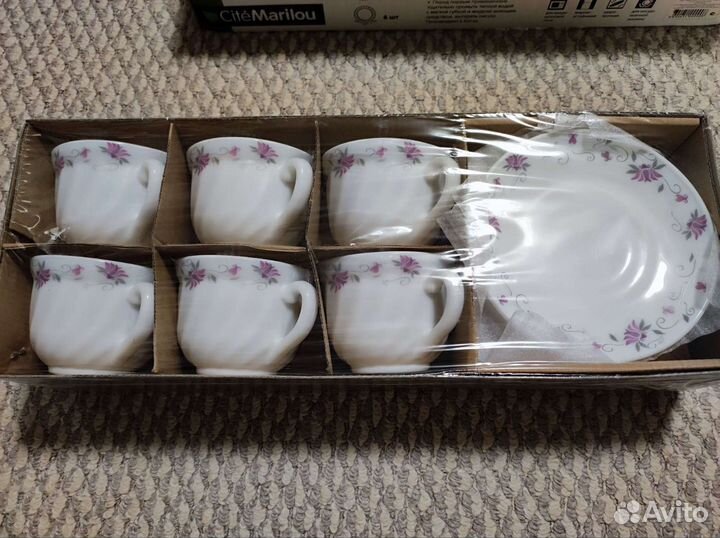 Чайный сервиз новый в коробке