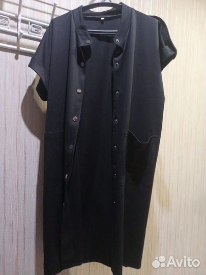 Кардиган-сарафан женский