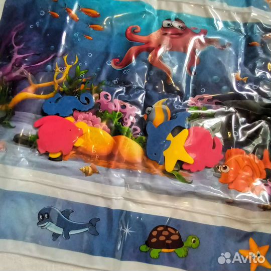 Детский развивающий водный коврик