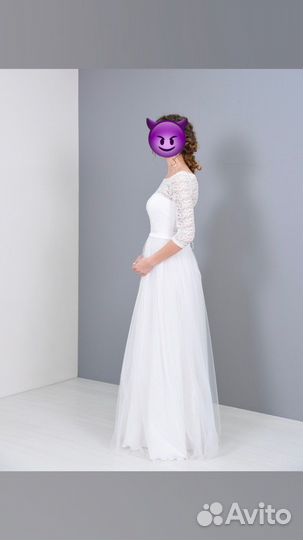 Свадебное платье,на венчание или роспись