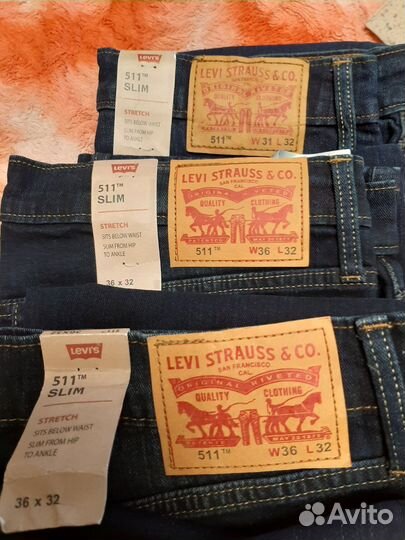 Джинсы Levi's 511