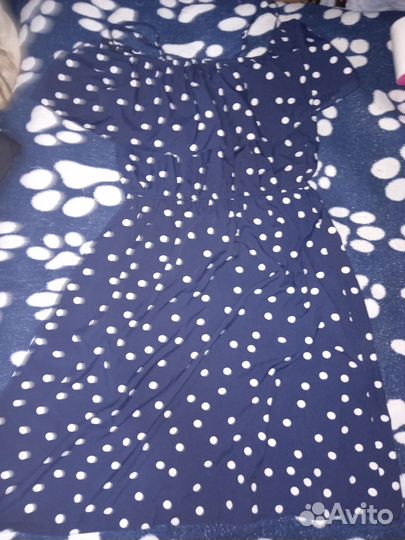 Платье в горошек