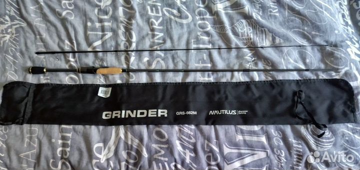 Спиннинг Nautilus Grinder GRS-662M 198см 5-21гр