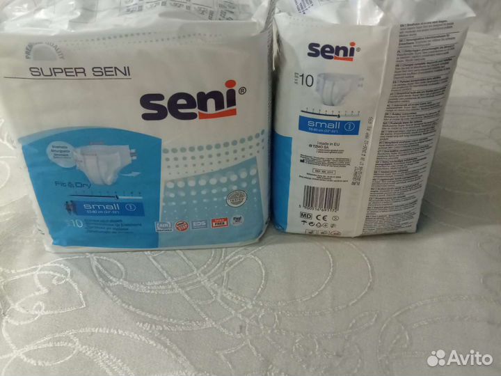 Памперсы для взрослых seni