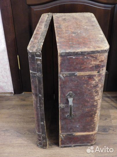 Чемодан деревянный