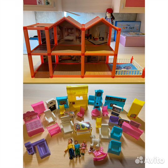 Игрушки пакетом для девочки