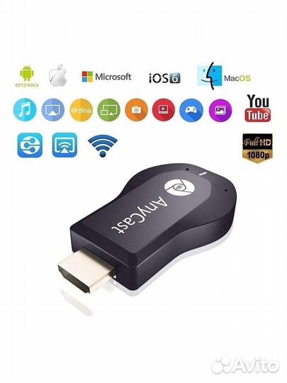 Беспроводной Wi-Fi приемник для телевизора M4 Plus