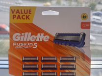 Gillette Fusion Sport 12 кассет Германия