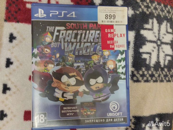 South park игра на ps4 (русские субтитры)