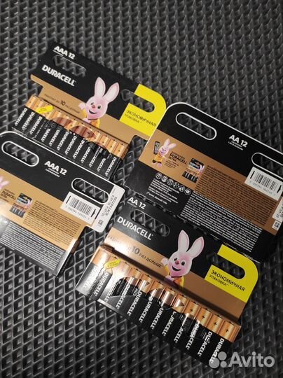 Батарейки Duracell аа и ааа