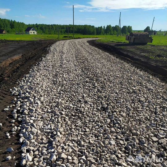 Щебень гравийный