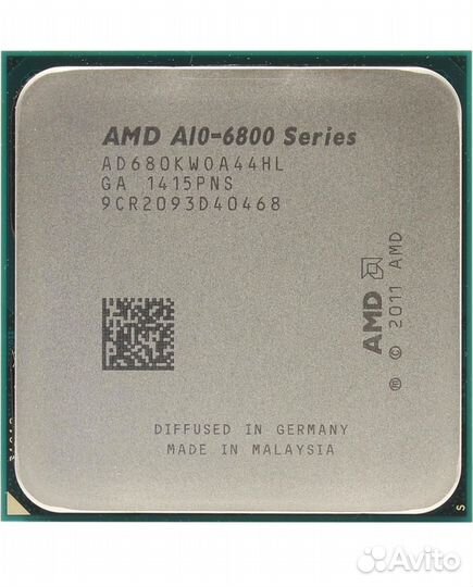 Процессор amd a10 6800k