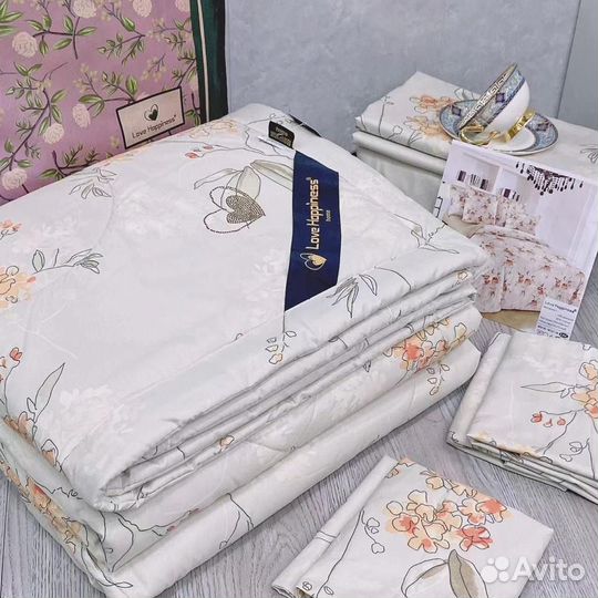Белье постельное Love Happiness с готовым одеялом