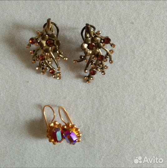 Серьги винтаж