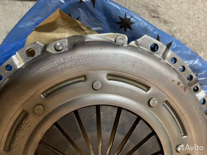 Комплект сцепления ситреон с5 ep6 120лс ркпп