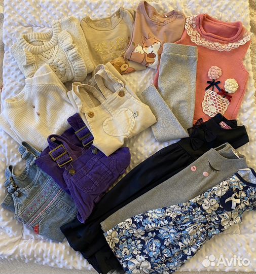 Вещи пакетом 98 размер для девочки