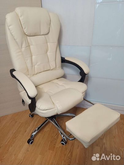 Кожаное кресло с функцией массажа доставка беспл