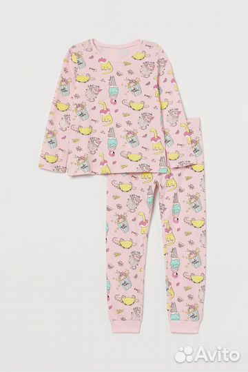 Пижама для девочки H&M 122/128