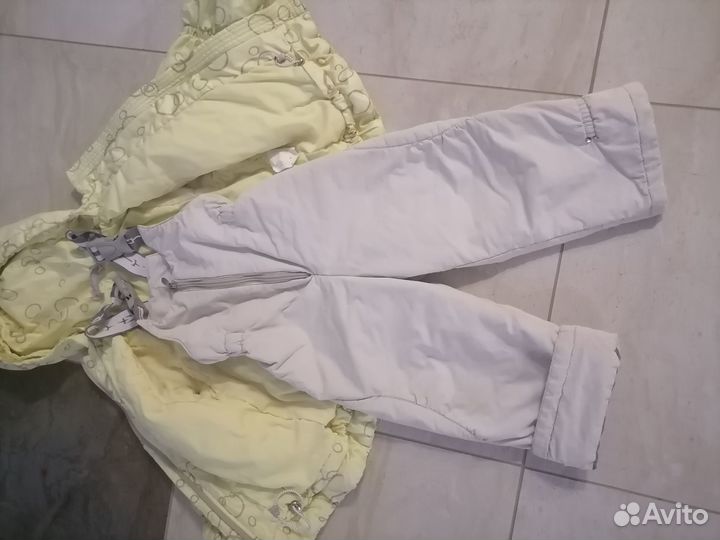 Куртка со штанами для девочки