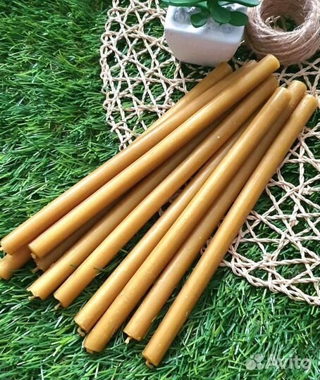 Свечи восковые, время горения 3ч25 мин