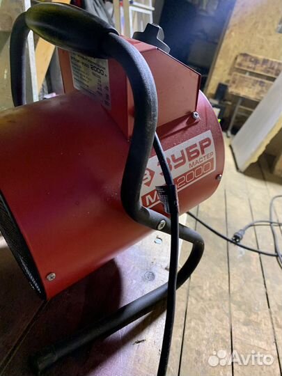 Пушка тепловая электрическая