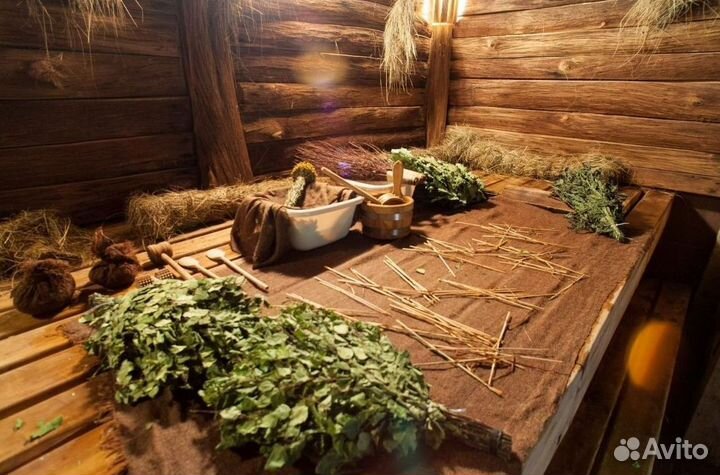 Веники для бани и травы полынь донник опт со склад