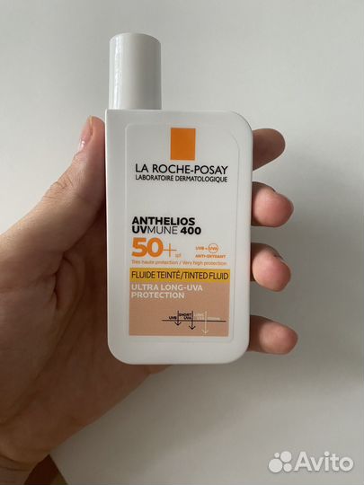 LA roche posay невидимый солнцезащитный флюид