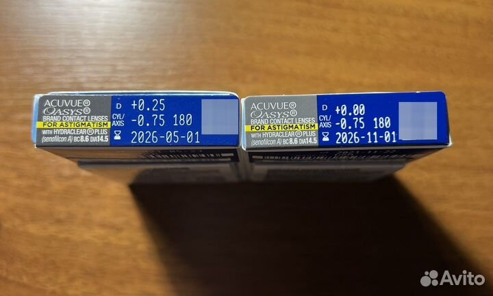 Линзы контактные acuvue oasys astigmatism