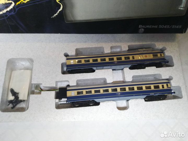 Пассажирские составы piko 1/87