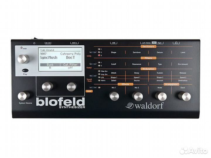Waldorf Blofeld Desktop Shadow Edition