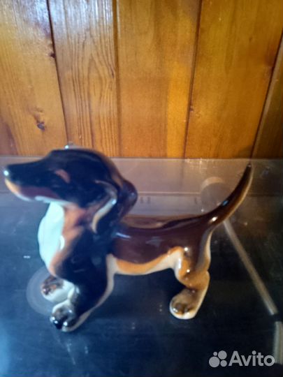 Фарфоровые статуэтки собак лфз