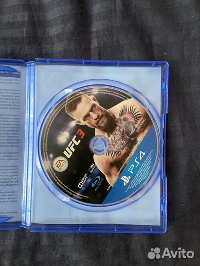 Ufc 3 диск на ps4