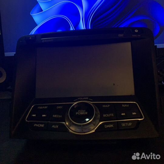 Родная магнитола Hyundai Sonata YF