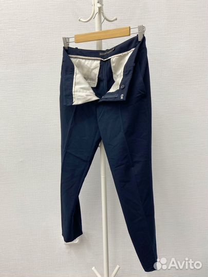 Брюки zara women темносиние S