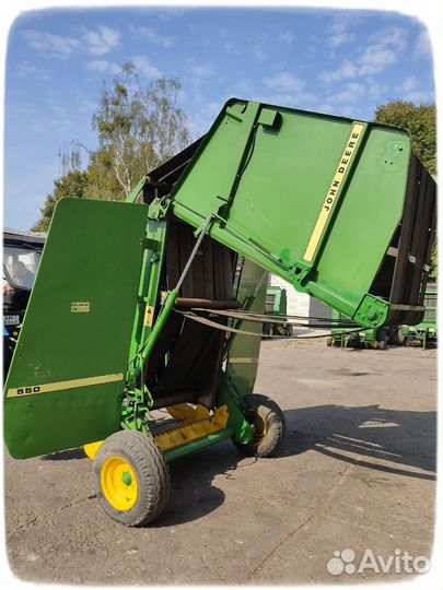 Пресс-подборщик John Deere 550, 1999