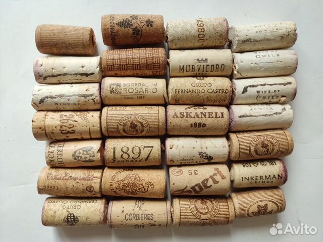 Пробки корковые винные 42 и от шампанского 60 купить в Москве | Хобби и ...