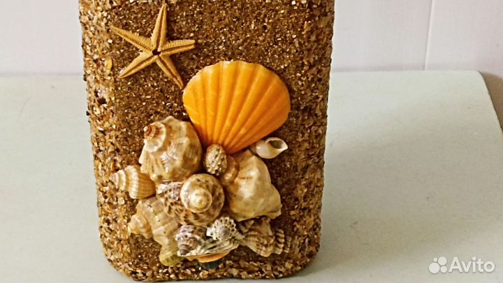 Бутылка. Декоративная. Дизайнерская. Объём - 0,5 л