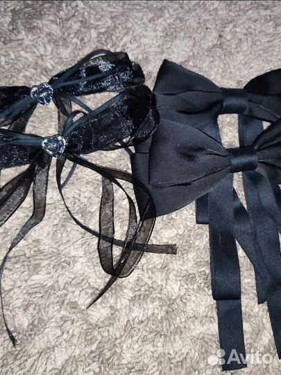 Бант на заколке